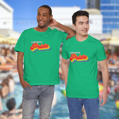Live With Pride 2025 Exclusive Unisex Jersey Short Sleeve Tee