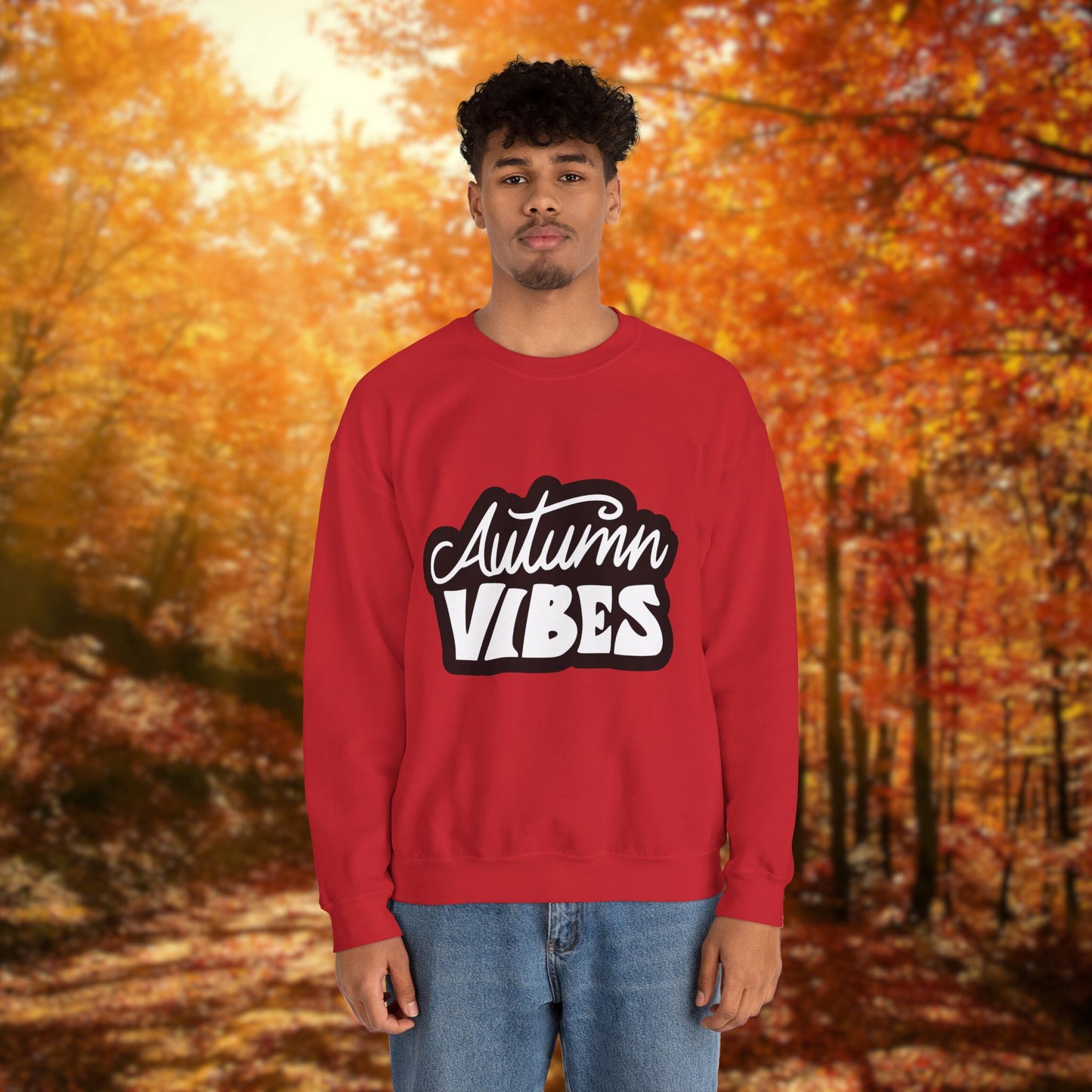 Autumn Vibes - Unisex Heavy Blend™ Crewneck Sweatshirt