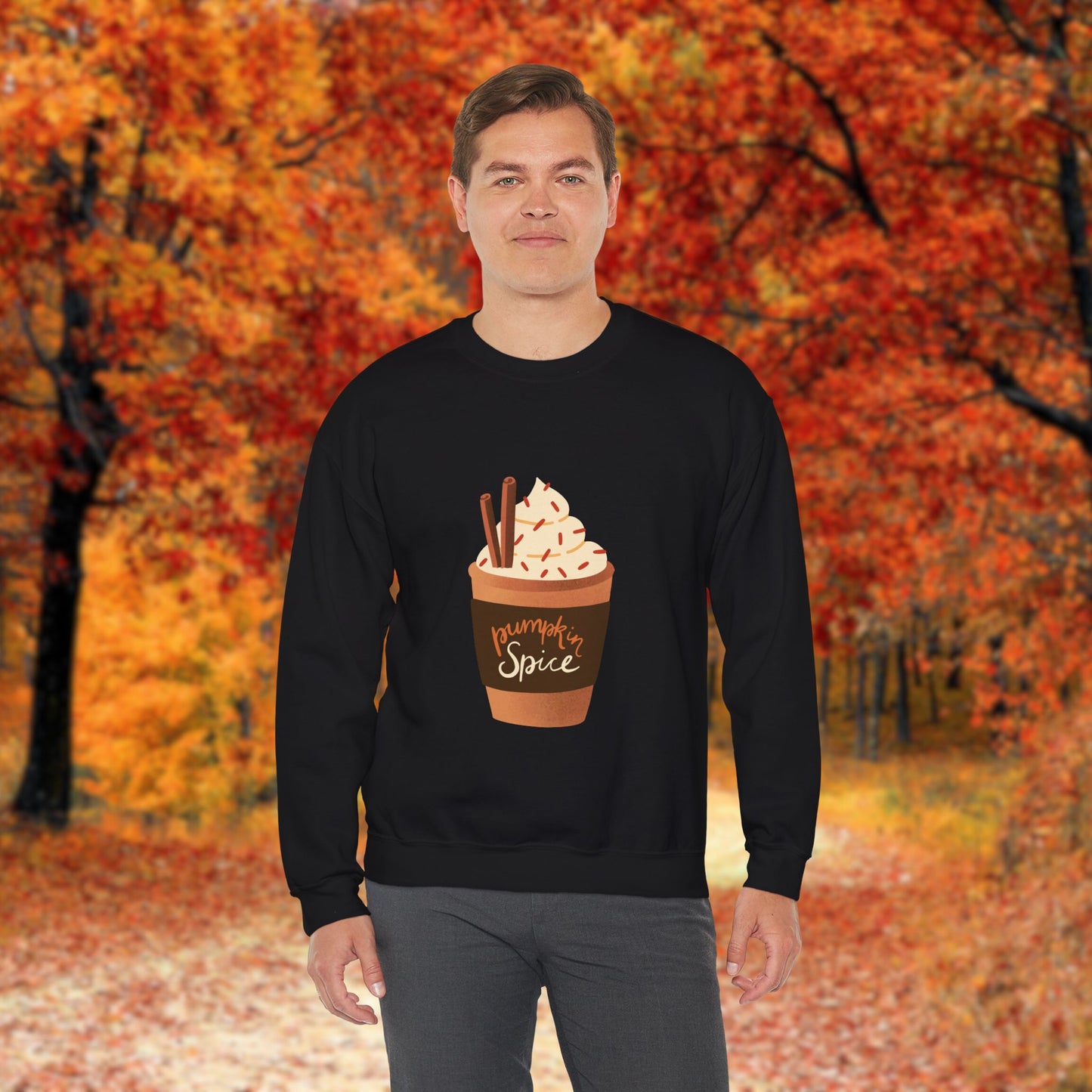 Pumpkin Spice - Unisex Heavy Blend™ Crewneck Sweatshirt