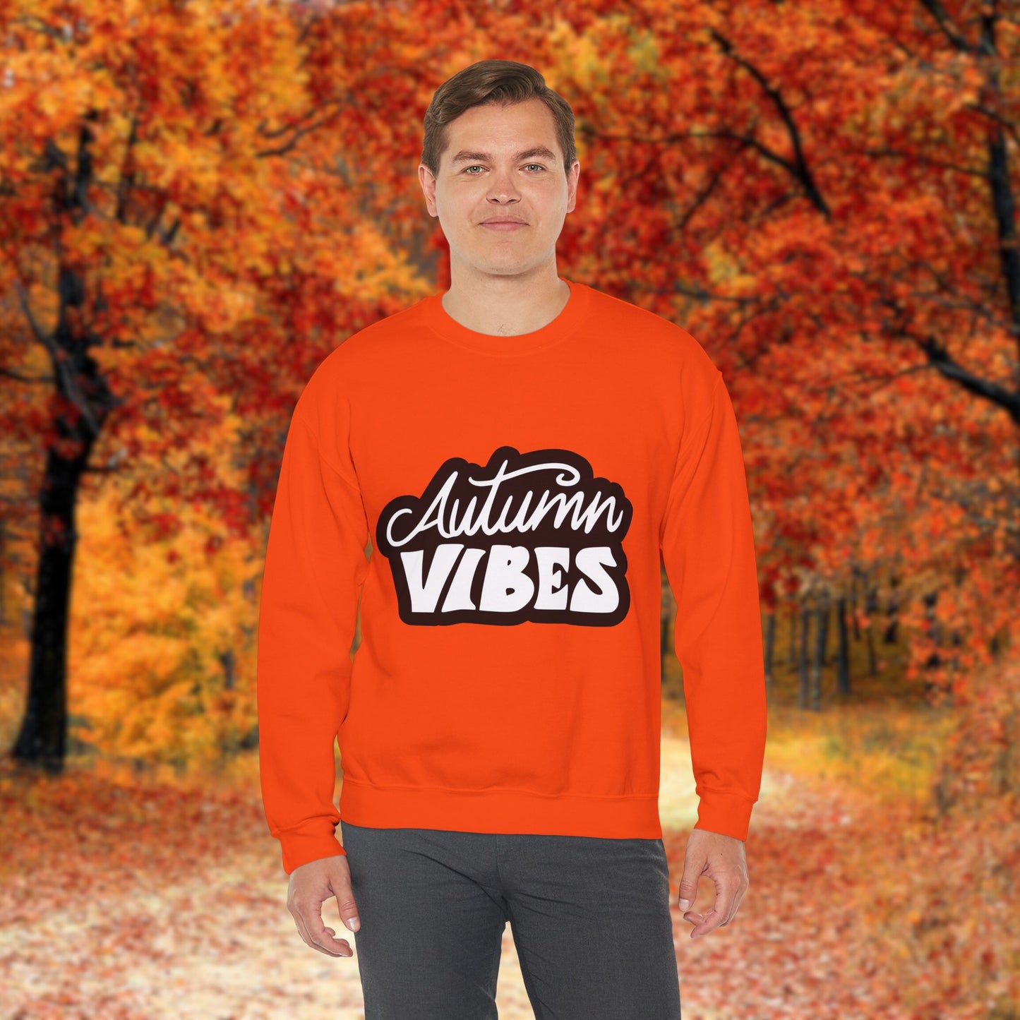 Autumn Vibes - Unisex Heavy Blend™ Crewneck Sweatshirt