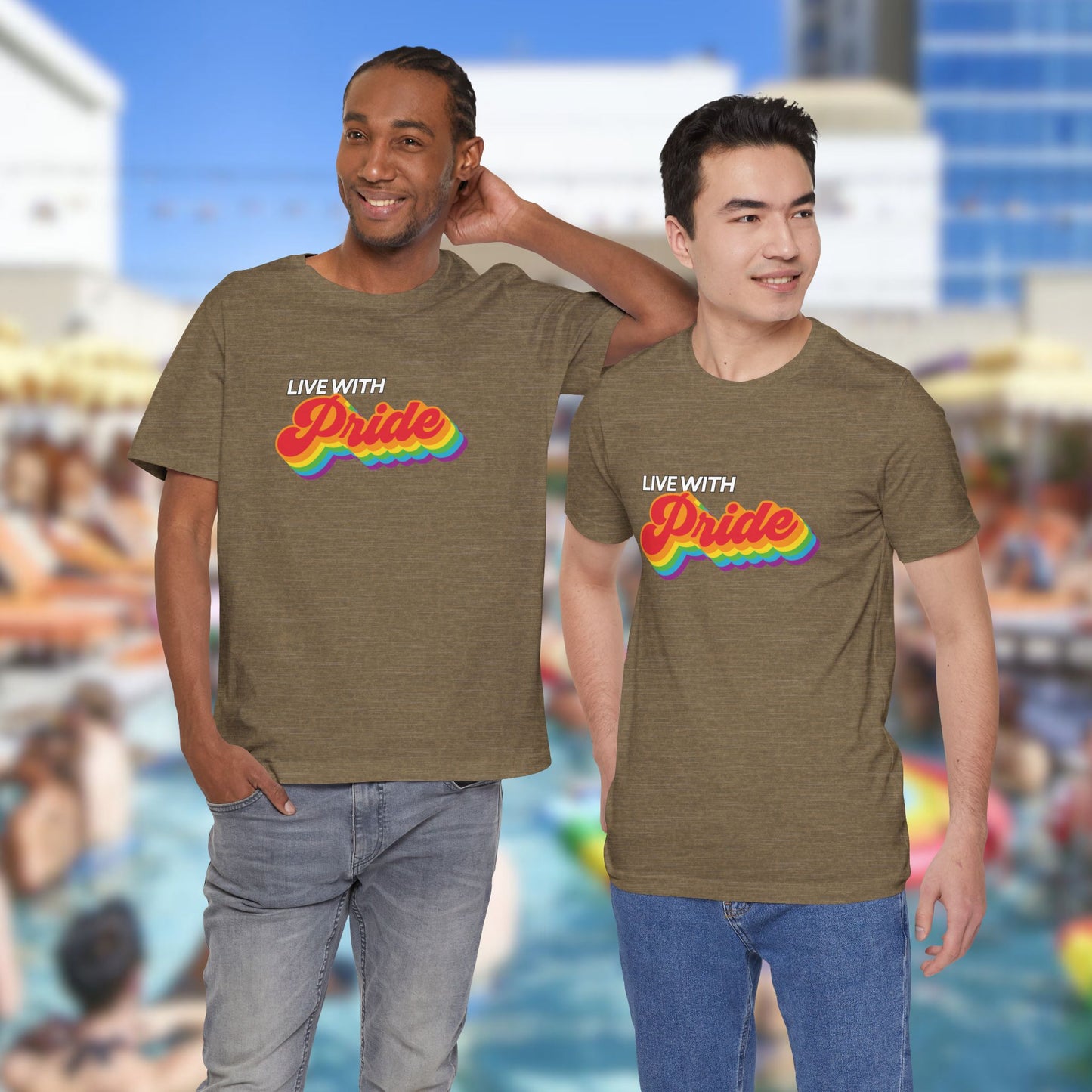 Live With Pride 2025 Exclusive Unisex Jersey Short Sleeve Tee