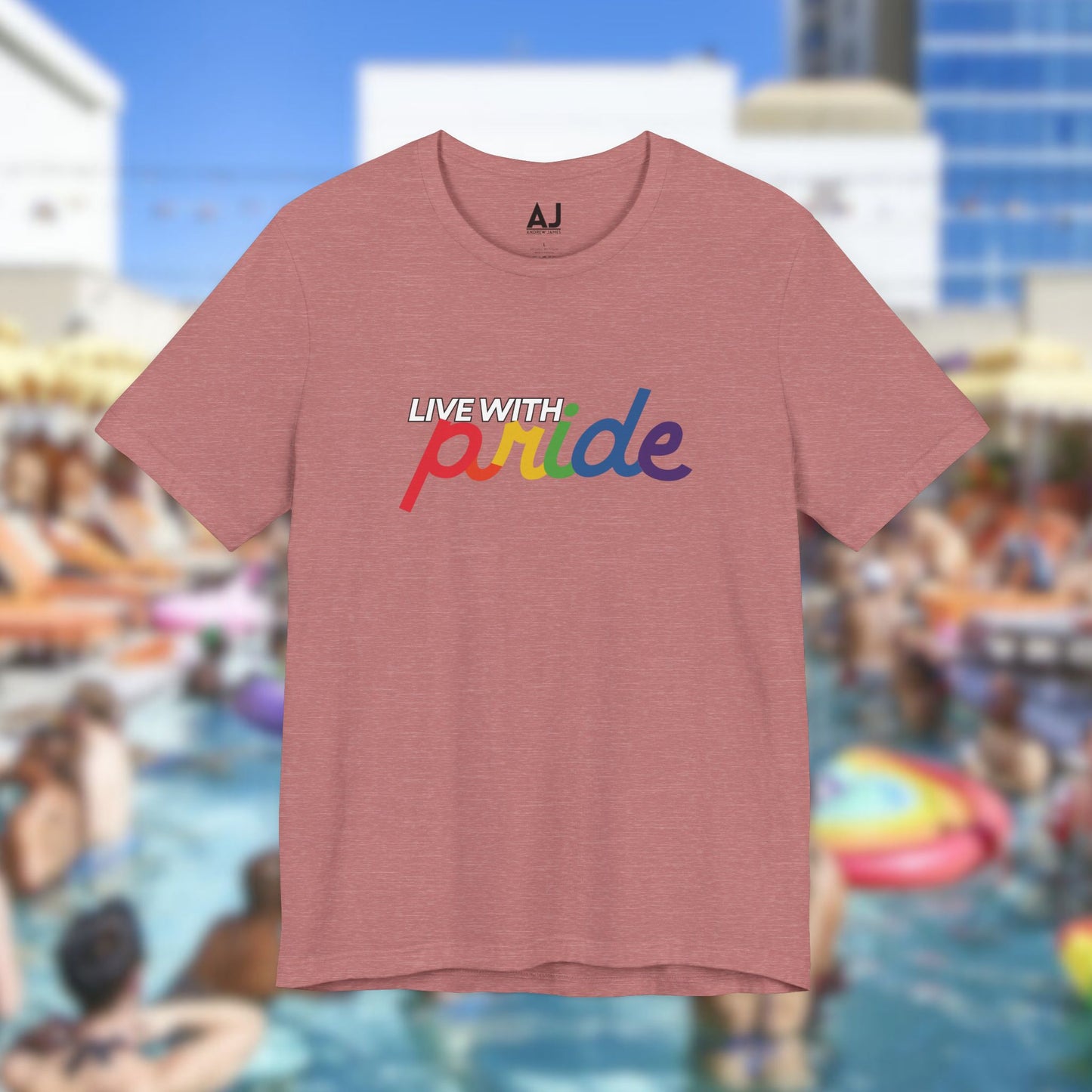 Live With Pride 2025 Exclusive Unisex Jersey Short Sleeve Tee