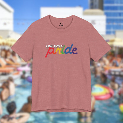 Live With Pride 2025 Exclusive Unisex Jersey Short Sleeve Tee