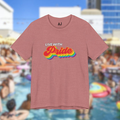Live With Pride 2025 Exclusive Unisex Jersey Short Sleeve Tee