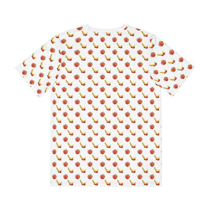 It's All Peaches & Bananas - Men's Polyester Tee in White