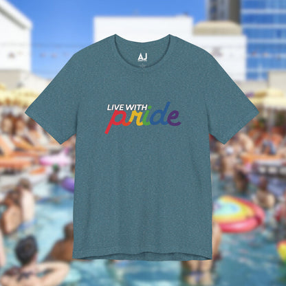 Live With Pride 2025 Exclusive Unisex Jersey Short Sleeve Tee
