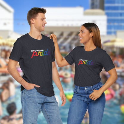 Live With Pride 2025 Exclusive Unisex Jersey Short Sleeve Tee