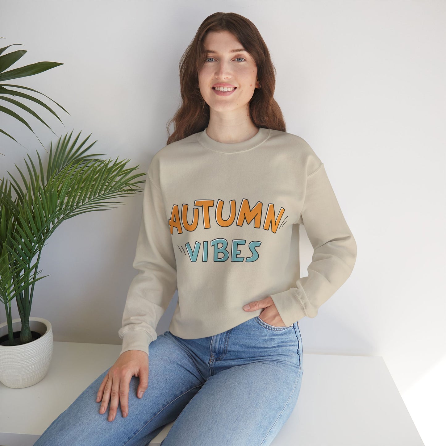 Autumn Vibes - Unisex Heavy Blend™ Crewneck Sweatshirt