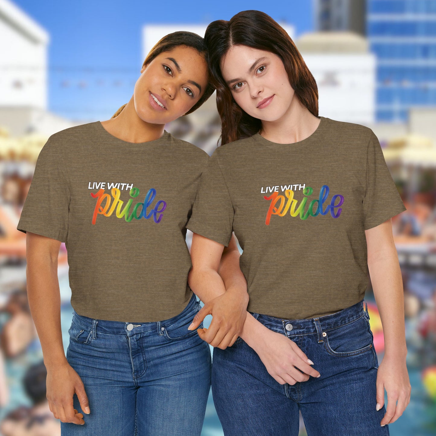 Live With Pride 2024 Exclusive Unisex Jersey Short Sleeve Tee