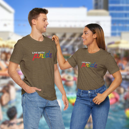 Live With Pride 2025 Exclusive Unisex Jersey Short Sleeve Tee