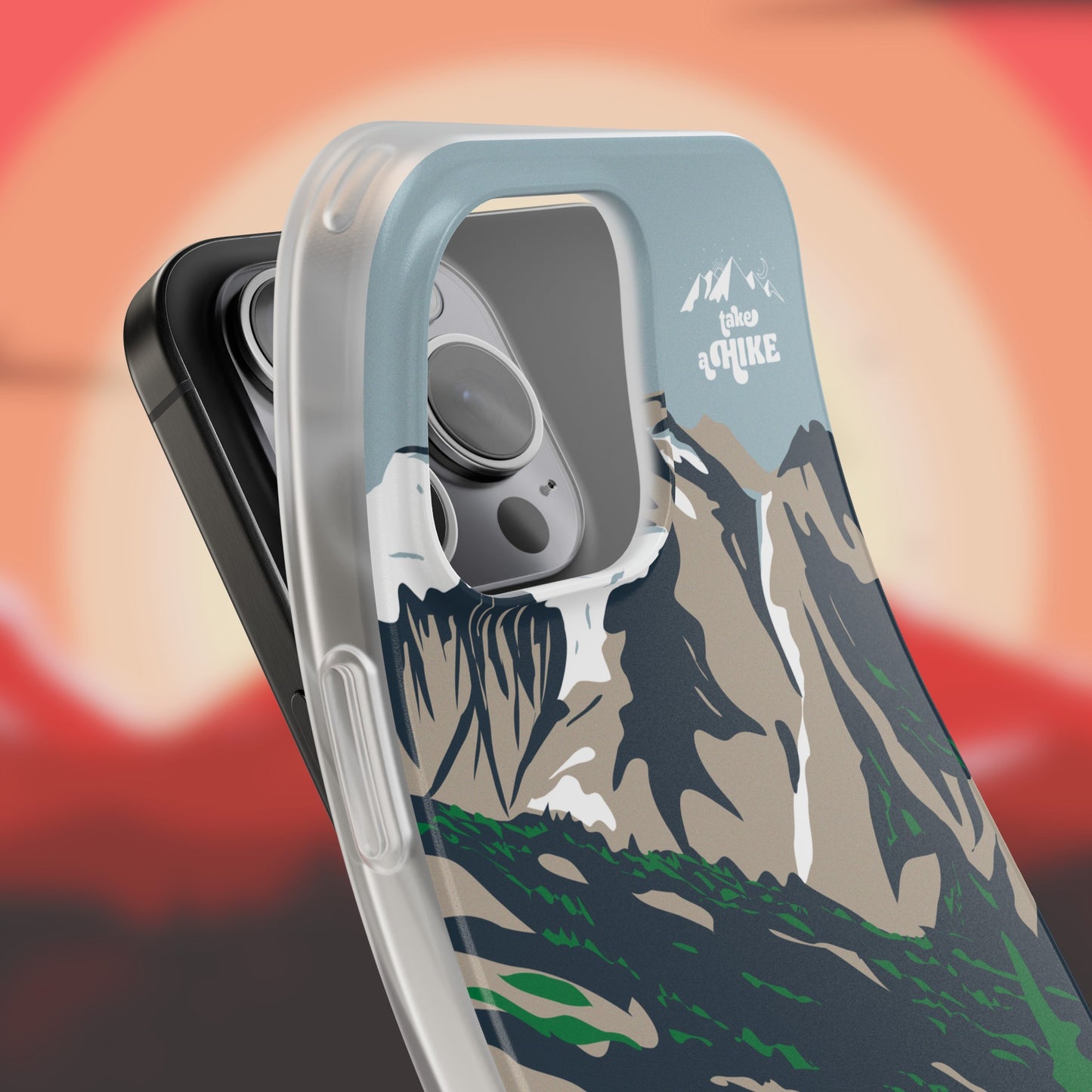 Take a Hike - iPhone Flexi Cases - All 14 and 15 Models - Wireless Charging Compatible