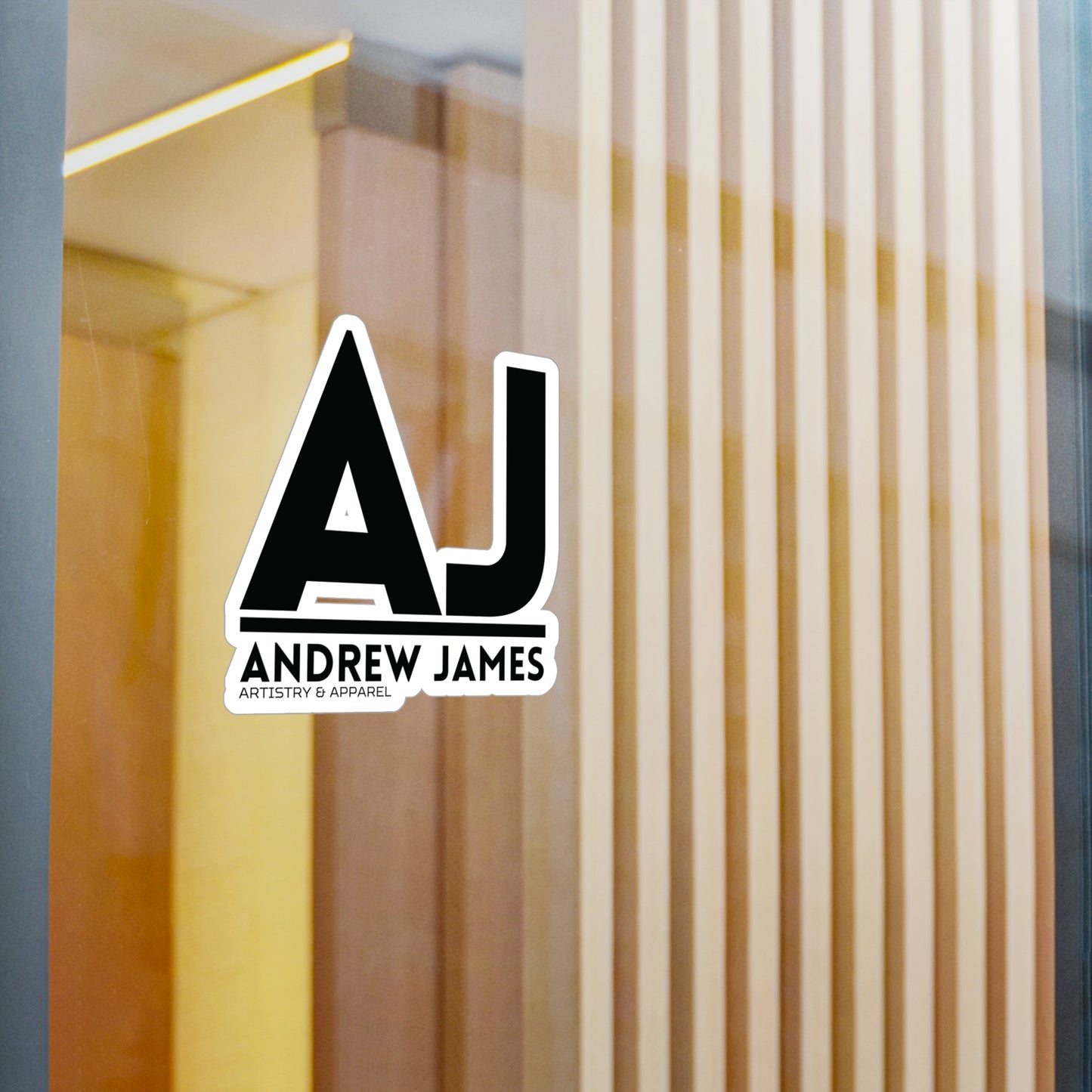 AJ Promotional Vinyl Decal