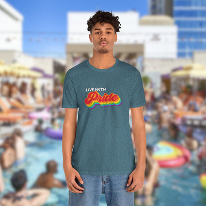 Live With Pride 2025 Exclusive Unisex Jersey Short Sleeve Tee