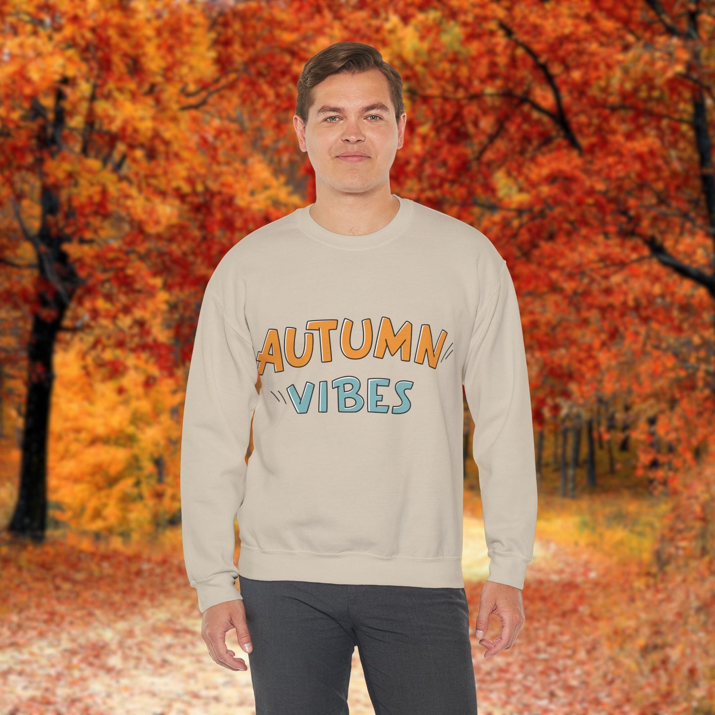 Autumn Vibes - Unisex Heavy Blend™ Crewneck Sweatshirt