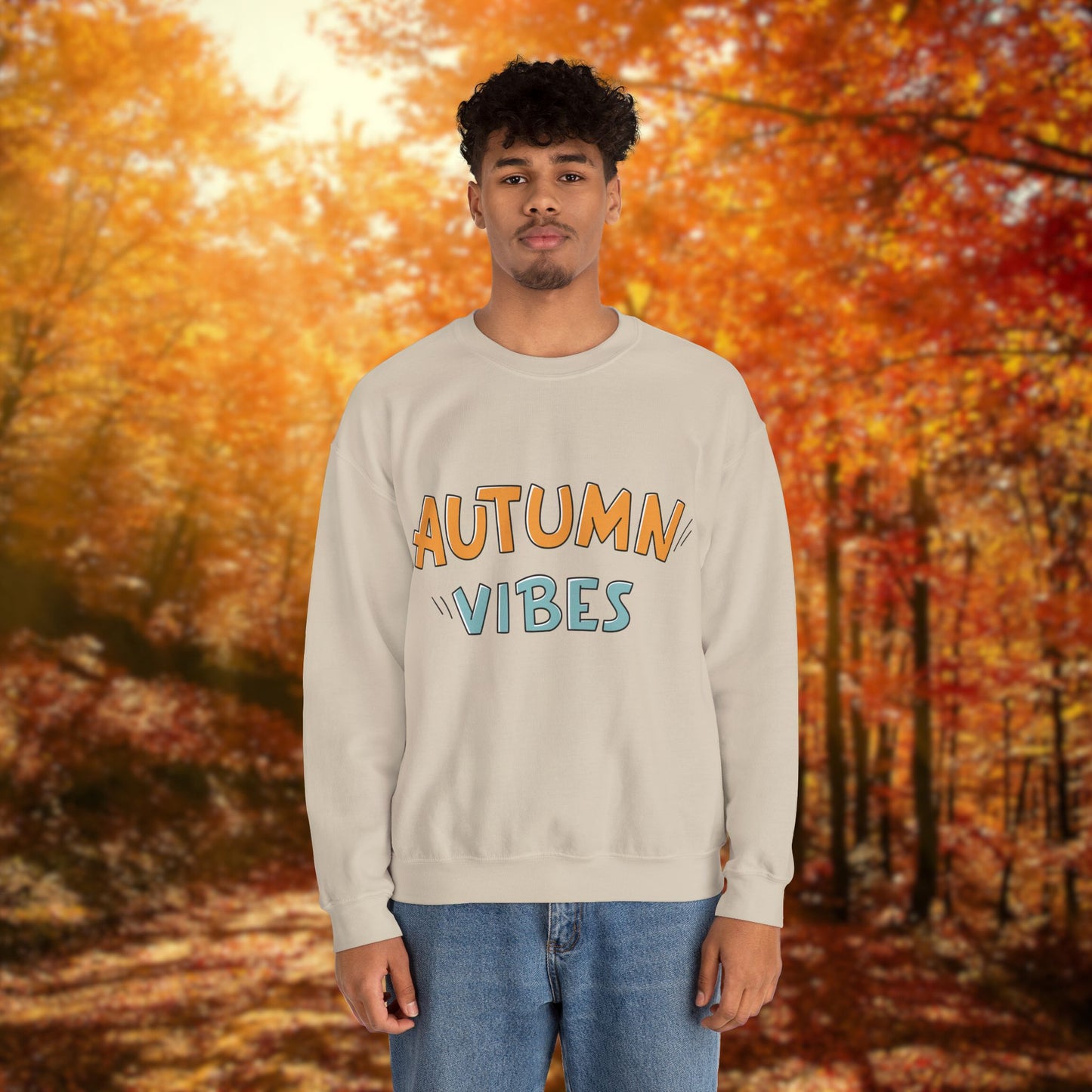 Autumn Vibes - Unisex Heavy Blend™ Crewneck Sweatshirt