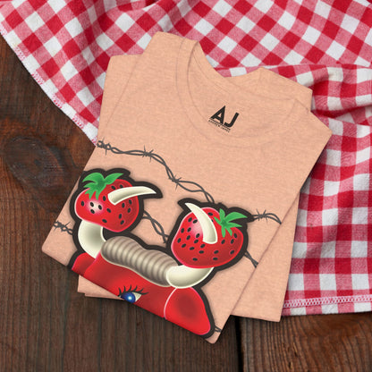 To Wong Fu Red Wild Strawberry Festival T-shirt