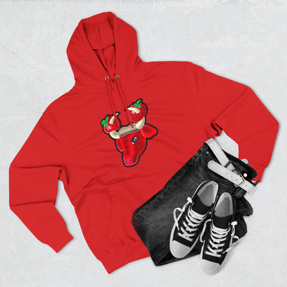 To Wong Fu Strawberry Festival Three-Panel Fleece Hoodie
