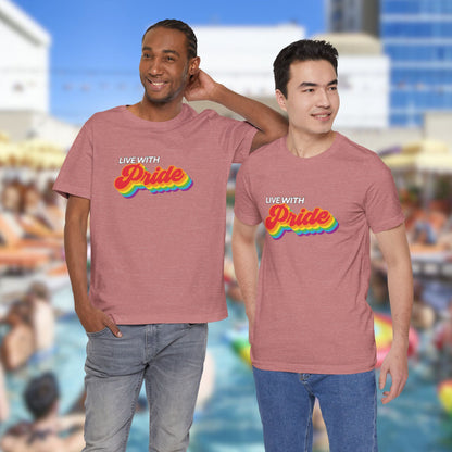 Live With Pride 2025 Exclusive Unisex Jersey Short Sleeve Tee