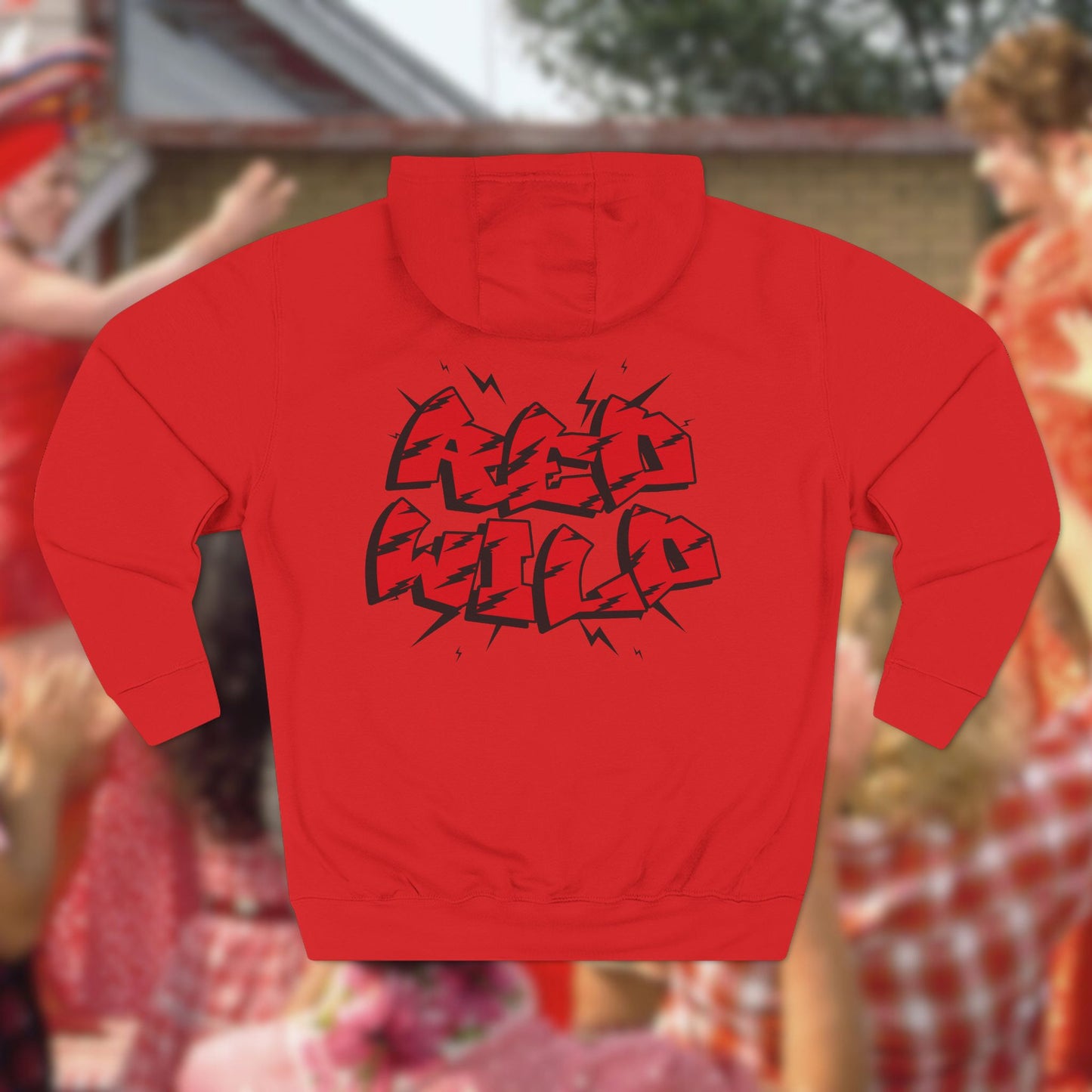 To Wong Fu Strawberry Festival Three-Panel Fleece Hoodie