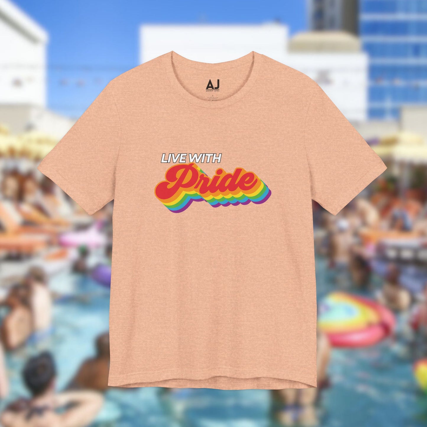 Live With Pride 2025 Exclusive Unisex Jersey Short Sleeve Tee