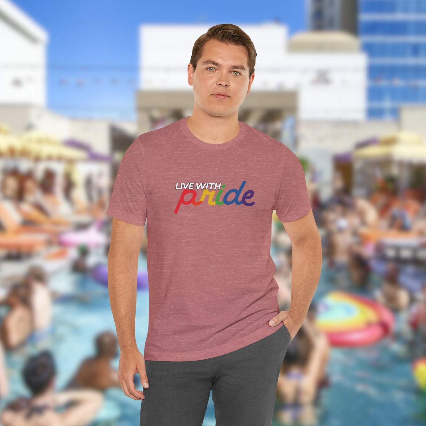 Live With Pride 2024 Exclusive Unisex Jersey Short Sleeve Tee