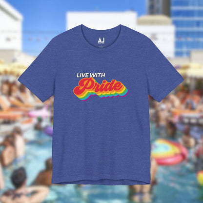Live With Pride 2025 Exclusive Unisex Jersey Short Sleeve Tee
