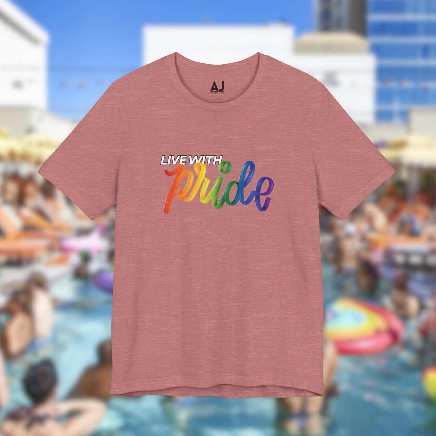 Live With Pride 2024 Exclusive Unisex Jersey Short Sleeve Tee