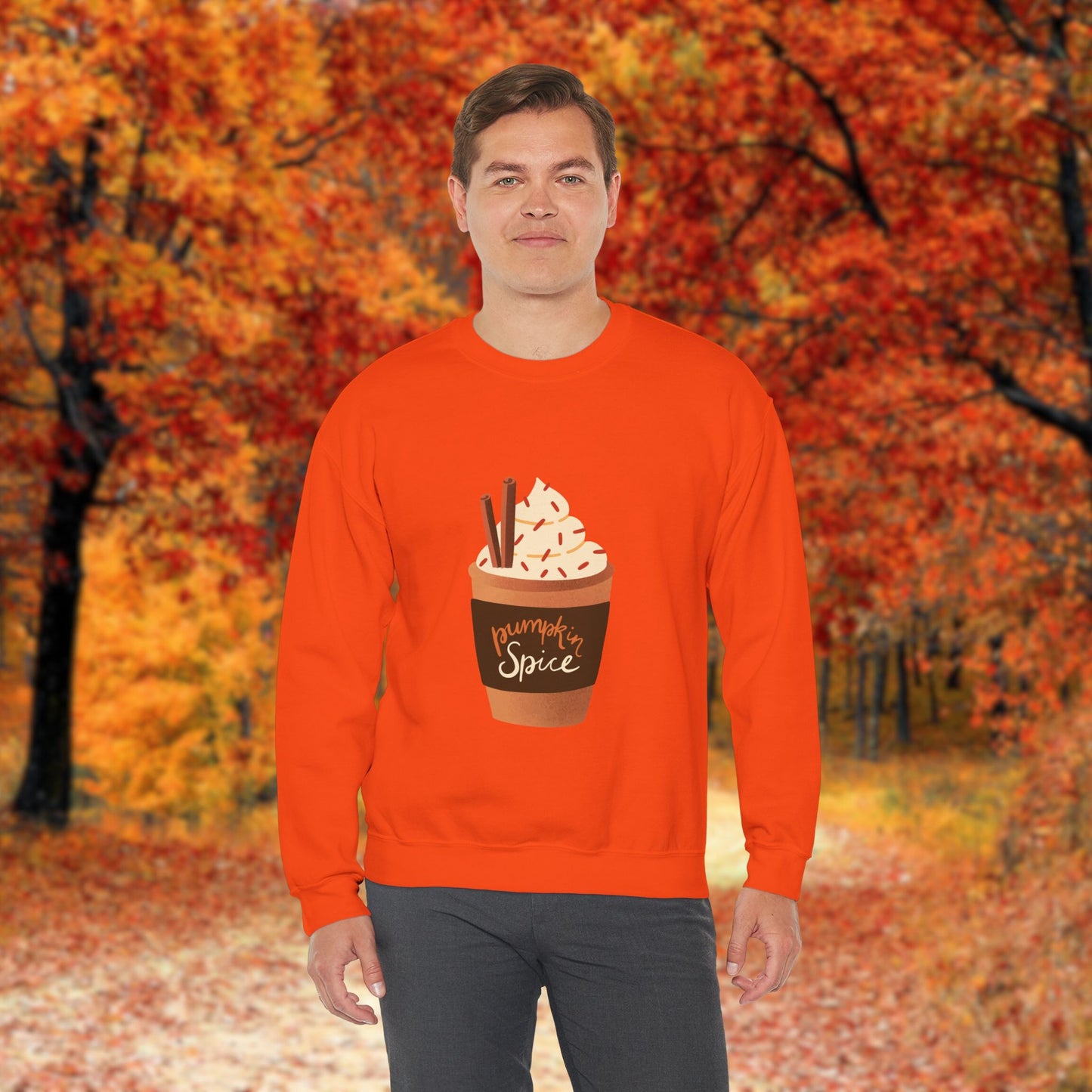 Pumpkin Spice - Unisex Heavy Blend™ Crewneck Sweatshirt