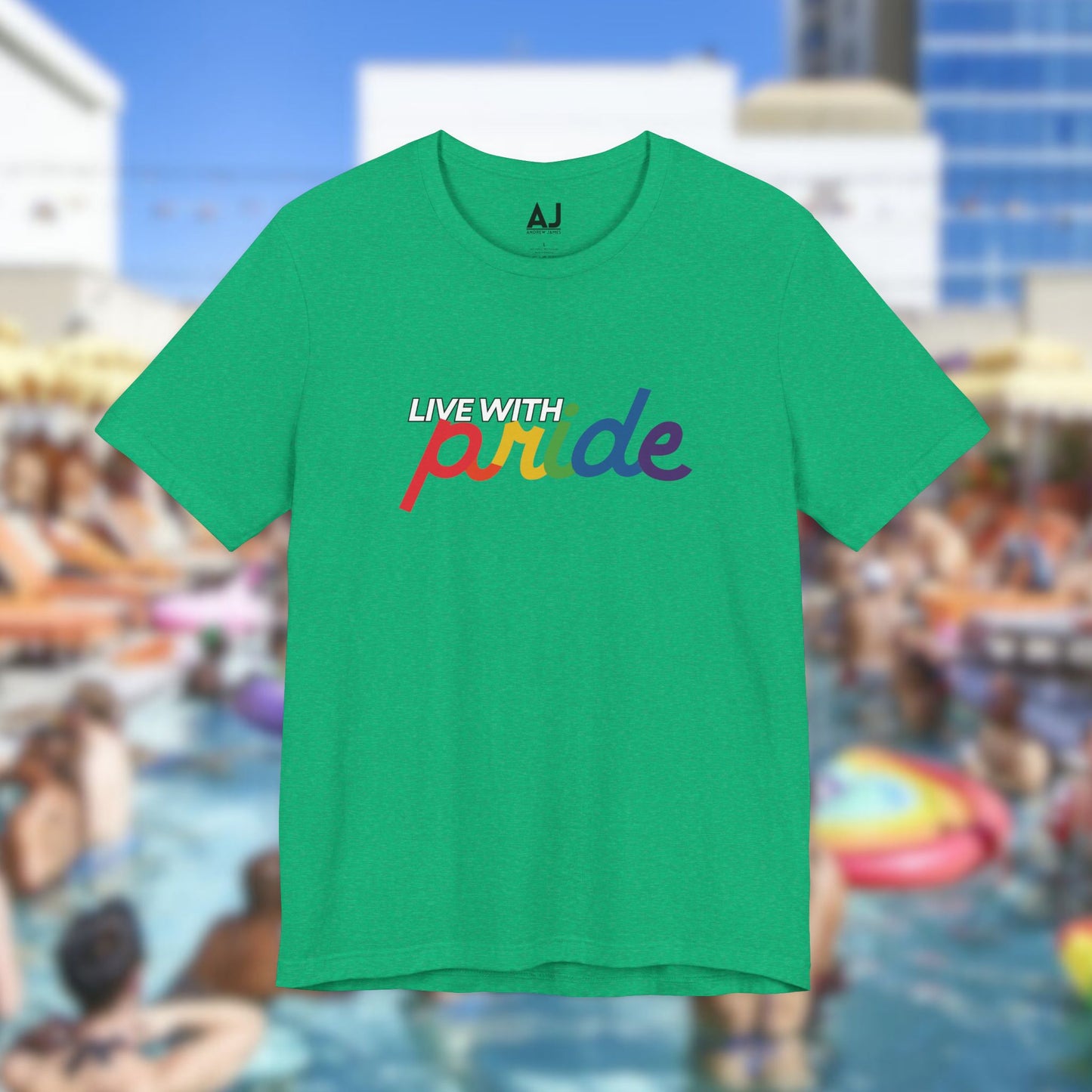 Live With Pride 2025 Exclusive Unisex Jersey Short Sleeve Tee