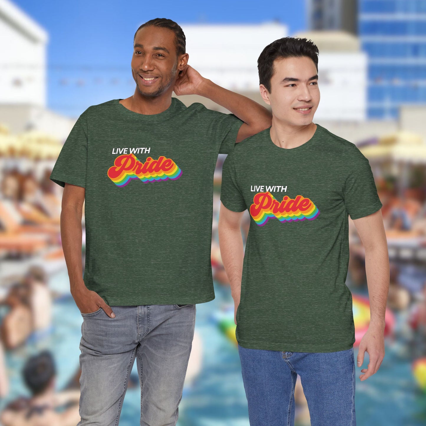 Live With Pride 2025 Exclusive Unisex Jersey Short Sleeve Tee