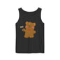 Teddy Bear Pride Unisex Dyed Tank Top