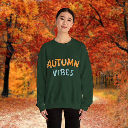 Autumn Vibes - Unisex Heavy Blend™ Crewneck Sweatshirt