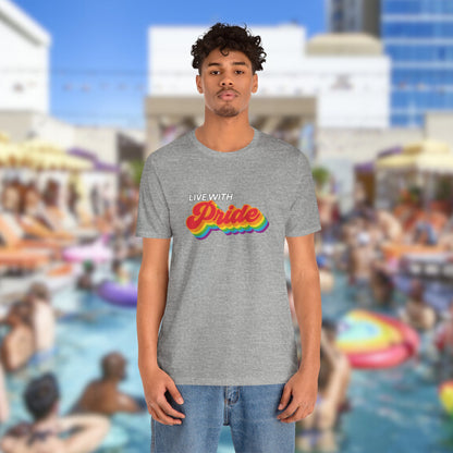 Live With Pride 2024 Exclusive Unisex Jersey Short Sleeve Tee