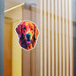 Golden Retriever Vinyl Decal - Mac