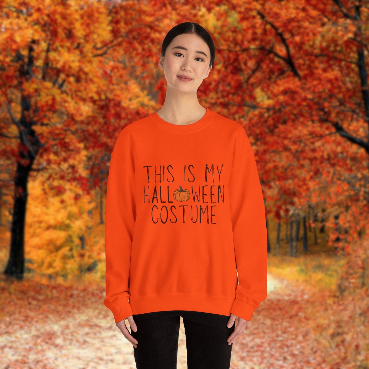 This is My Halloween Costume - Unisex Heavy Blend™ Crewneck Sweatshirt