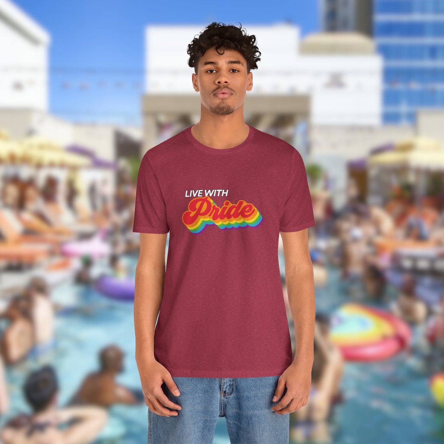 Live With Pride 2024 Exclusive Unisex Jersey Short Sleeve Tee