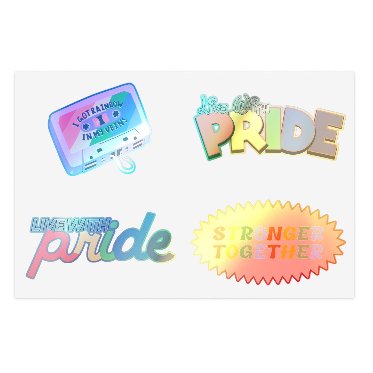 Pride Sticker Sheets