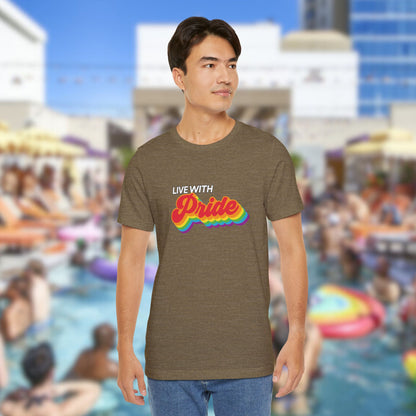 Live With Pride 2025 Exclusive Unisex Jersey Short Sleeve Tee