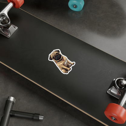 Pug Vinyl Decal - Simon