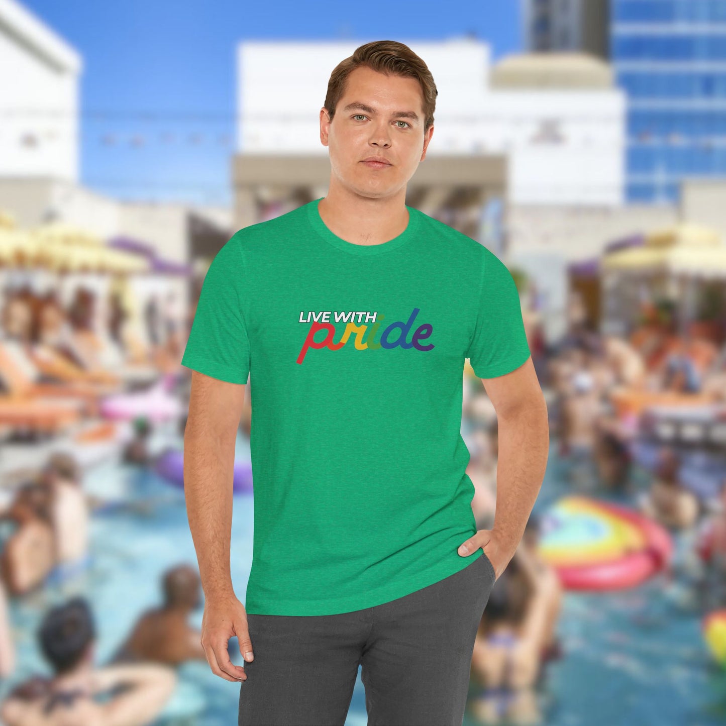Live With Pride 2025 Exclusive Unisex Jersey Short Sleeve Tee