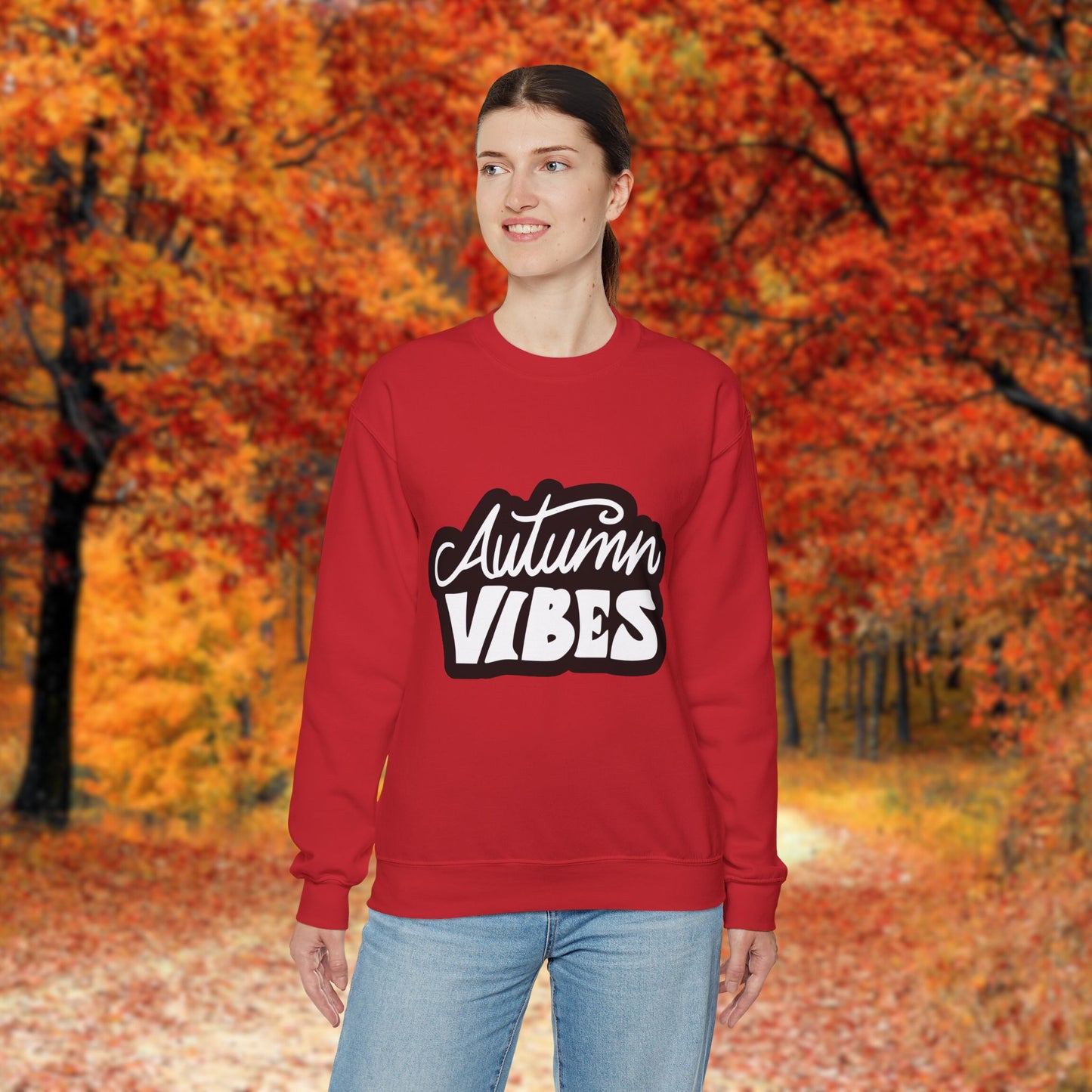 Autumn Vibes - Unisex Heavy Blend™ Crewneck Sweatshirt