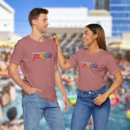 Live With Pride 2024 Exclusive Unisex Jersey Short Sleeve Tee