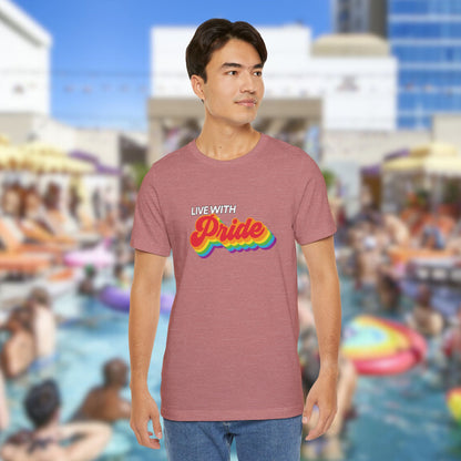 Live With Pride 2025 Exclusive Unisex Jersey Short Sleeve Tee