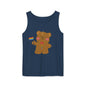 Teddy Bear Pride Unisex Dyed Tank Top