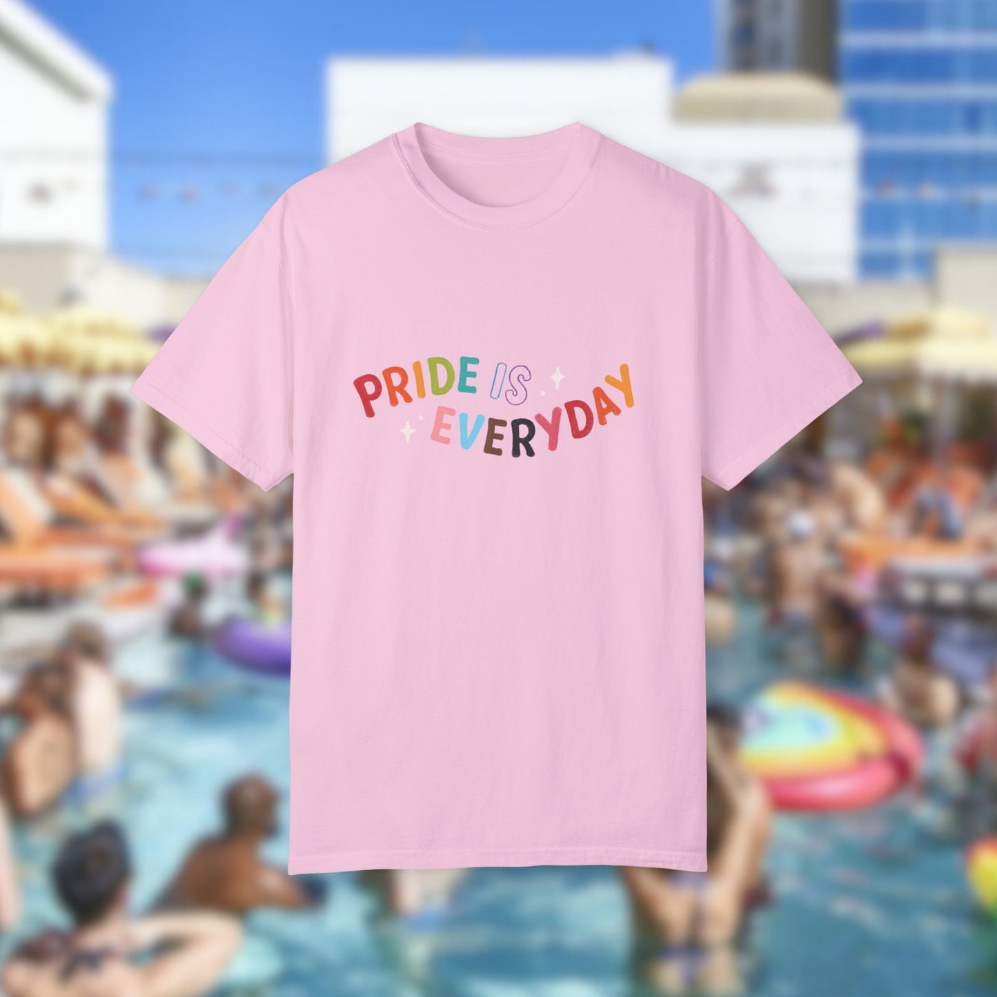 Pride is Everyday Unisex Garment-Dyed T-shirt