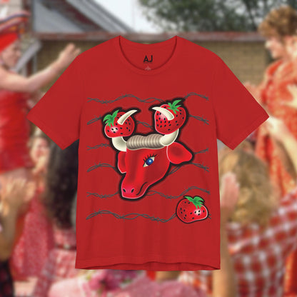 To Wong Fu Red Wild Strawberry Festival T-shirt