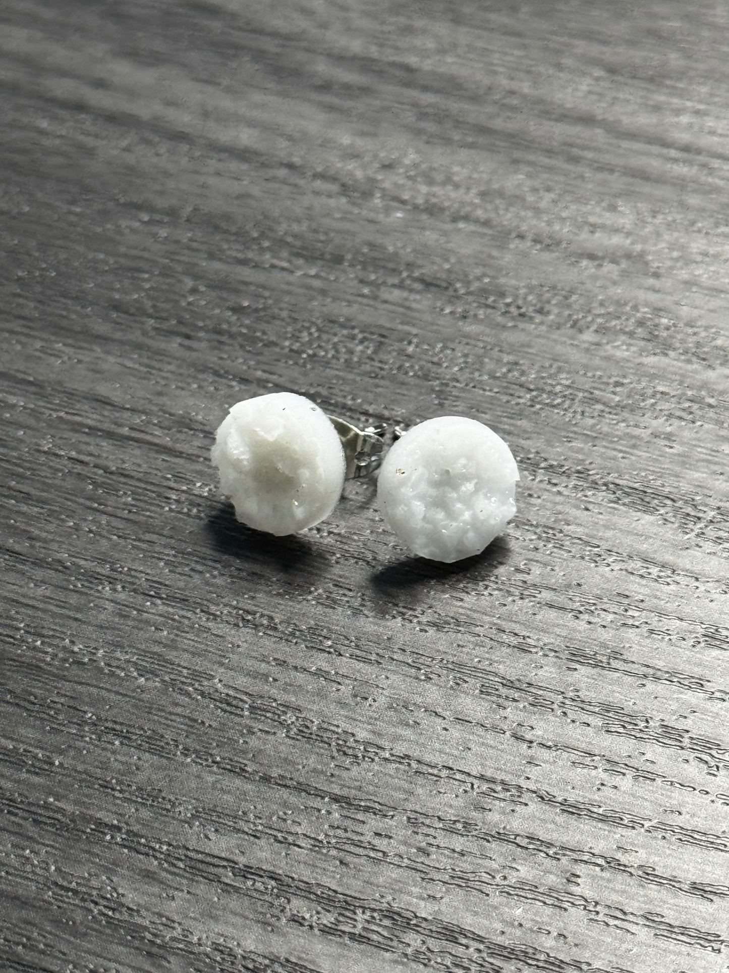 Textured Color Stud Earrings