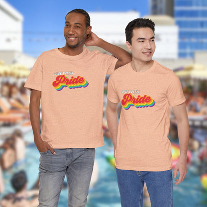 Live With Pride 2025 Exclusive Unisex Jersey Short Sleeve Tee