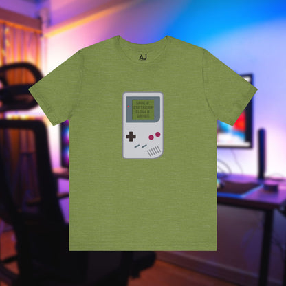 Save a Cartridge Gameboy T-shirt