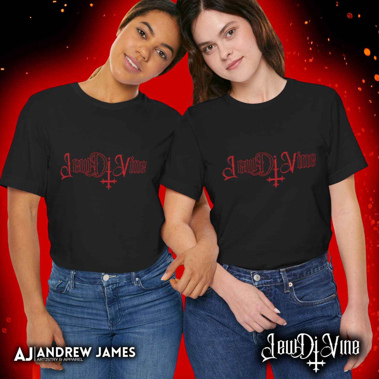 JewDi Vine “Forgive Me” Tee – Unisex Jersey Short Sleeve